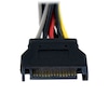 Startech.Com 6in SATA Power Y Splitter Cable Adapter PYO2SATA